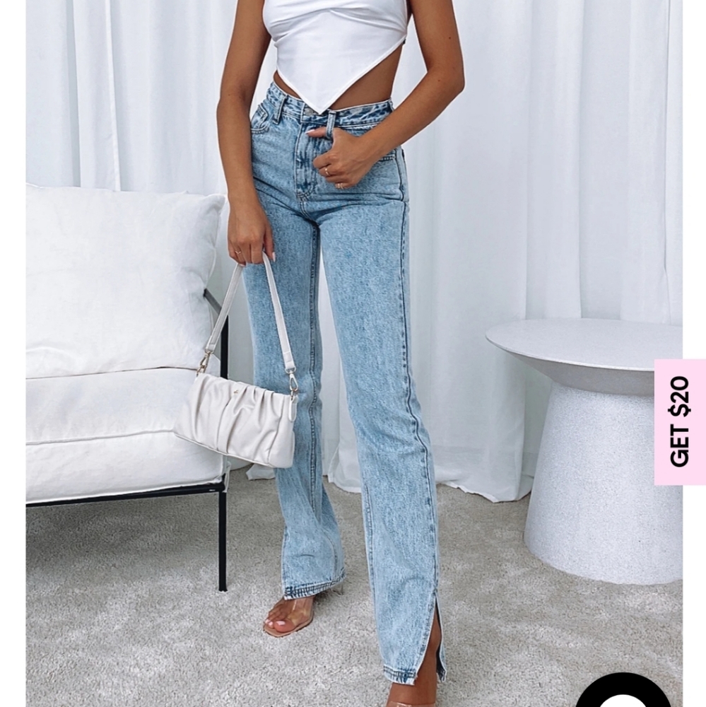 NWT White Fox straight leg jeans